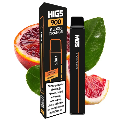 HIGS XL 900 Puffs Blood Orange Mesh Coil premium Vape