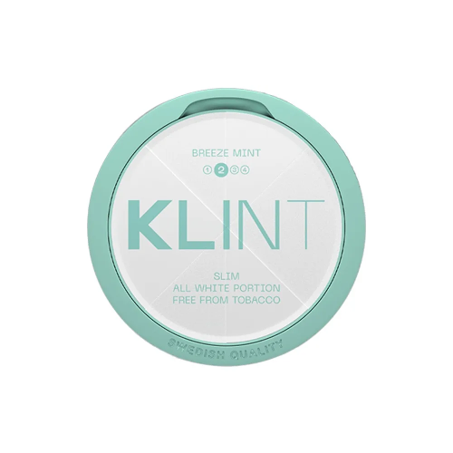 Klint Breeze Mint - Nicotine Pouches | Swedish Snus - Tobacco Free