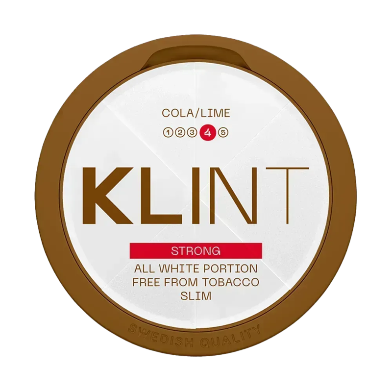 Klint Cola Lime - Nicotine Pouches | Swedish Snus - Tobacco Free