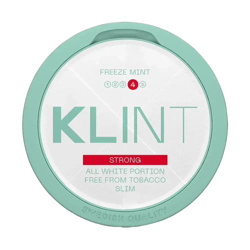 Klint Freeze Mint - Nicotine Pouches | Swedish Snus - Tobacco Free