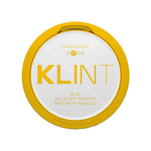 Klint Passionfruit - Nicotine Pouches | Swedish Snus - Tobacco Free
