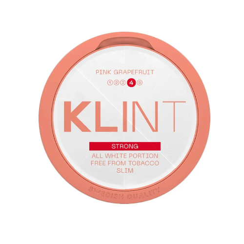 Klint Pink Grapefruit - Nicotine Pouches | Swedish Snus - Tobacco Free