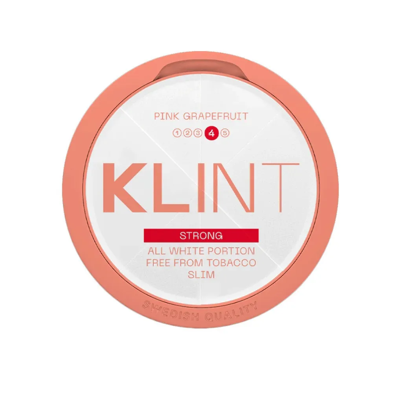 Klint Pink Grapefruit - Nicotine Pouches | Swedish Snus - Tobacco Free