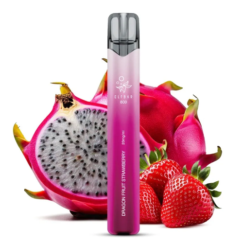 Elfbar 800 Vape Dragon Fruit Strawberry
