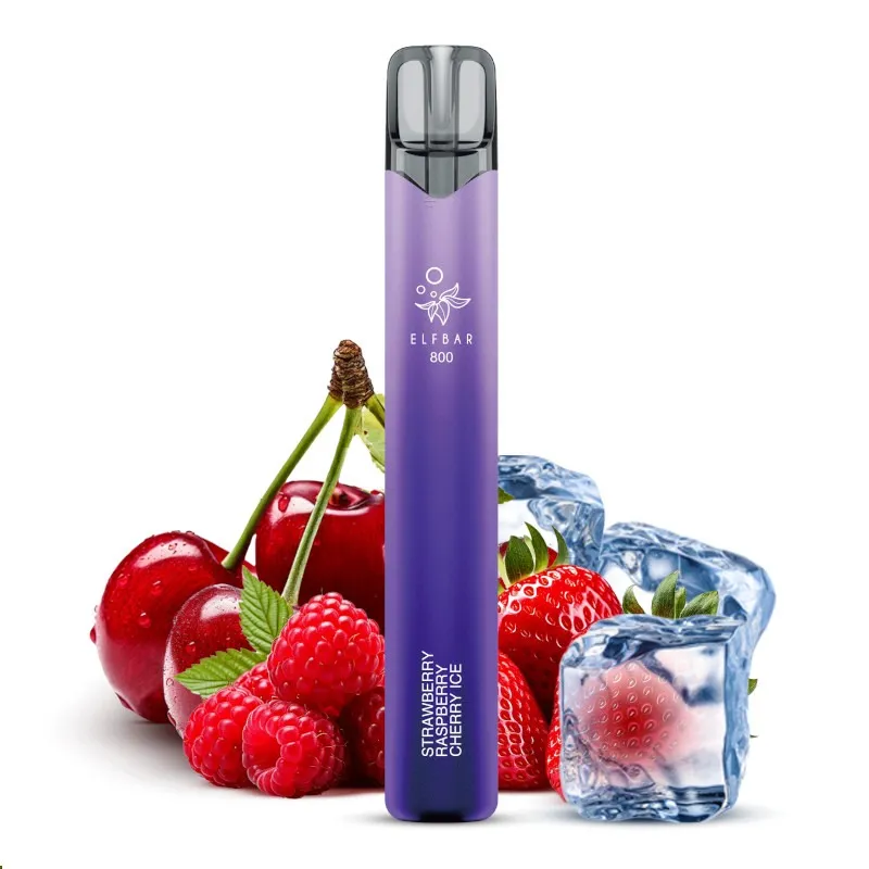 Elfbar 800 Vape Strawberry Raspberry Cherry Ice