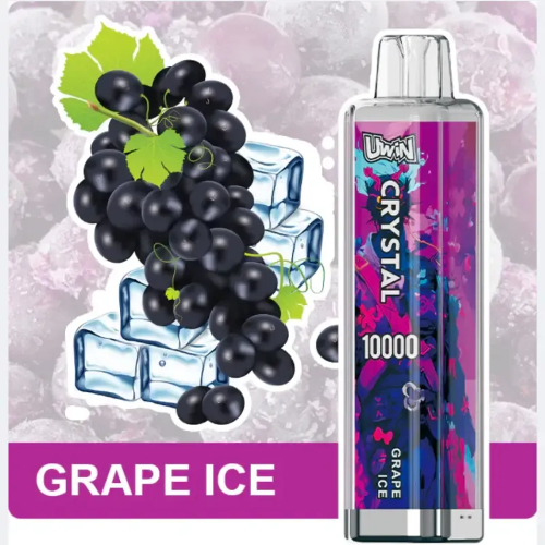 Uwin Crystal 10000 Puffs - Grape Ice