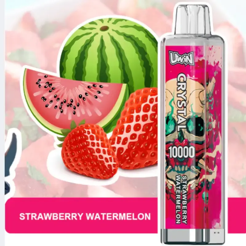 Uwin Crystal 10000 Puffs - Strawberry Watermelon
