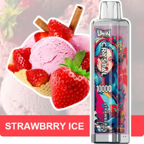 Uwin Crystal 10000 Puffs - Strawberry Ice