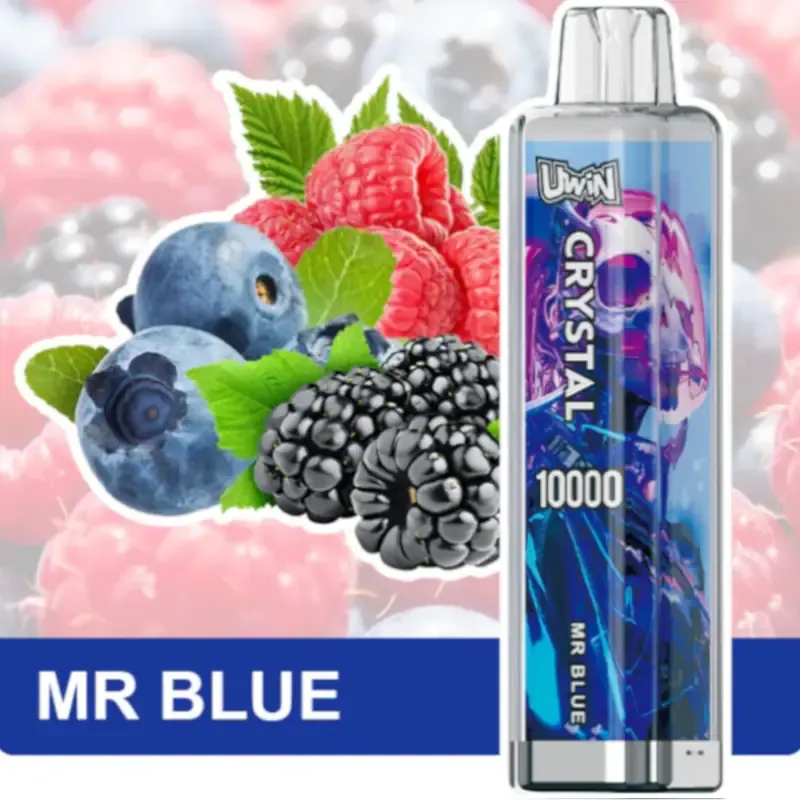 Uwin Crystal 10000 Puffs - Mr Blue