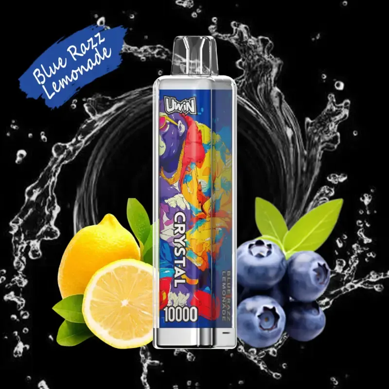 Uwin Crystal 10000 Puffs - Blue Razz Lemonade 
