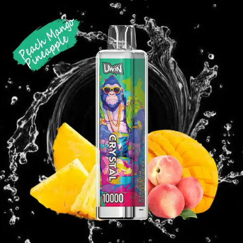 Uwin Crystal 10000 Puffs - Peach Mango Pineapple