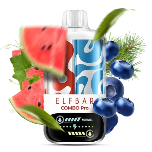 Elf Bar Combo Pro 30000 - Watermelon Ice & Blueberry