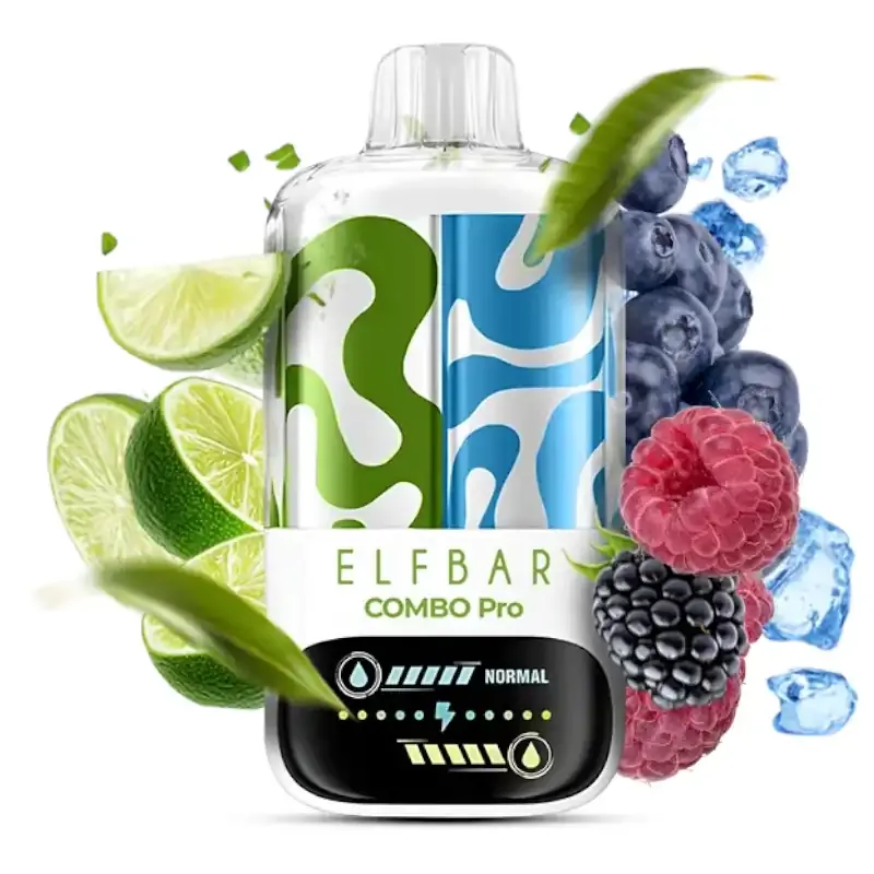 Elf Bar Combo Pro 30000 - Lime & Blue Razz