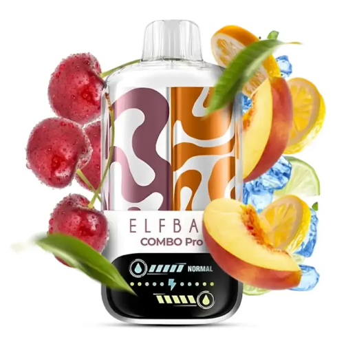 Elf Bar Combo Pro 30000 - Cherry & Peach Lemonade