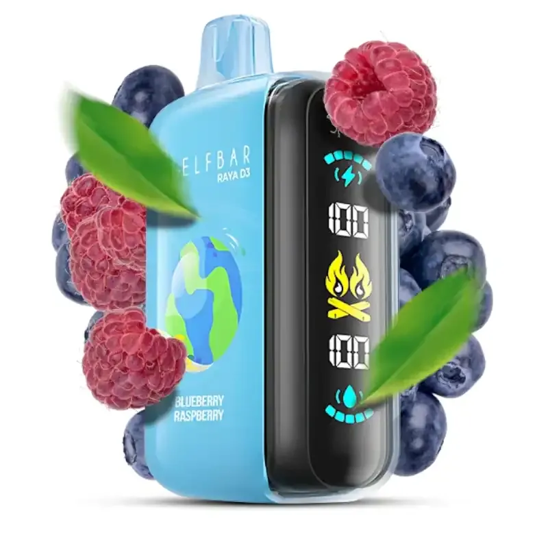 Elf Bar Raya D3 Vape - Blueberry Raspberry
