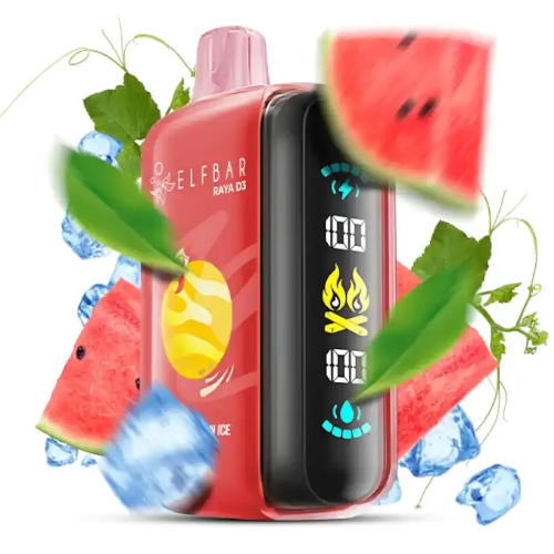 Elf Bar Raya D3 Vape - Watermelon Ice