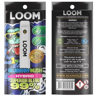 ACAN Loom Vape 1ml - Blueberry Kush | Hybrid - Seepy