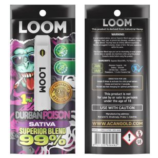 ACAN Loom Vape 1ml - Durban Poison | Sativa -  Focused