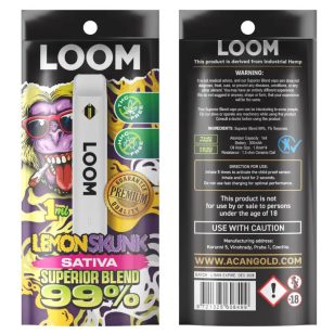 ACAN Loom Vape 1ml - Lemon Skunk | Sativa - Giggly