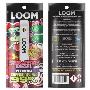 ACAN Loom Vape 1ml - Strawberry Diesel | Hybrid – Creative