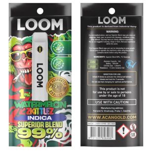   ACAN Loom Vape 1ml - Watermelon Zkittlez | Indica – Euphoria