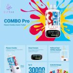 Elf Bar Combo Pro 30000 - Watermelon Ice & Blueberry