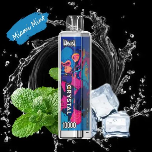 Uwin Crystal 10000 Puffs -Miami Mint