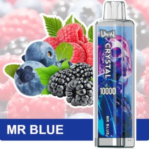 Uwin Crystal 10000 Puffs - Mr Blue