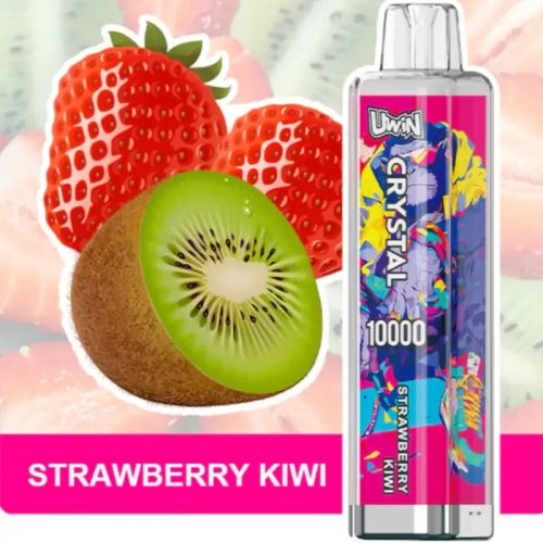 Uwin Crystal 10000 Puffs - Strawberry Kiwi