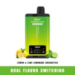WGA Crystal 20000 Puffs 2in1 vape - Lemon & Lime - Lemonade Sherbet Ice